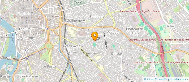 localisation de l'entreprise SCI ROFLO à TOULOUSE