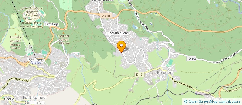 localisation de l'entreprise SCI ROG  BOLQUERE