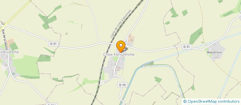 localisation de l'entreprise SCI ROGALA  CROIX-FONSOMME