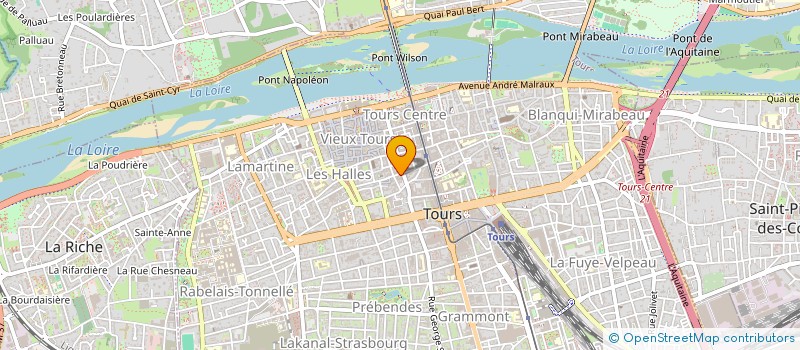 localisation de l'entreprise SCI ROGAN  TOURS