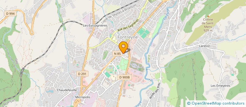 localisation de l'entreprise SCI ROGAZZO ET ASSOCIES à GAP
