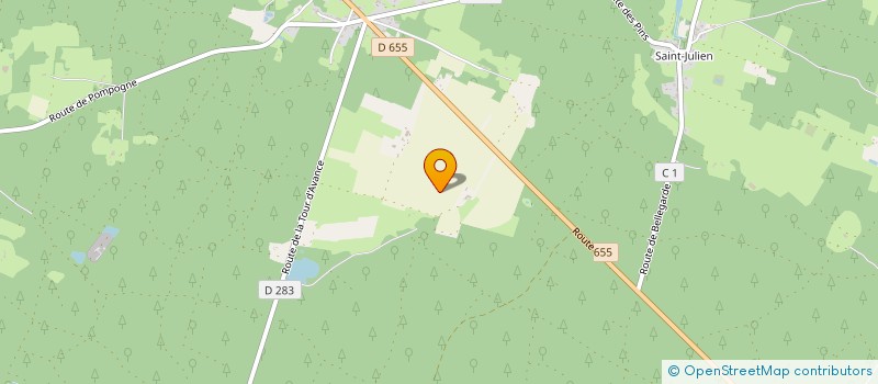 localisation de l'entreprise SCI ROGE CAMP  ANTAGNAC