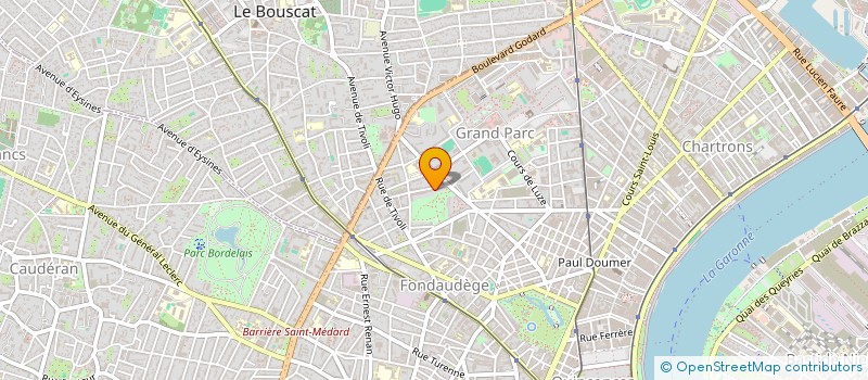 localisation de l'entreprise SCI ROGER  BORDEAUX