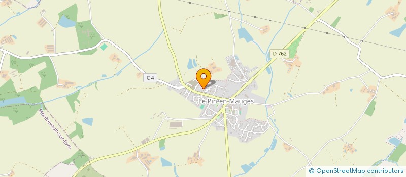 localisation de l'entreprise SCI ROGER  BEAUPREAU-EN-MAUGES