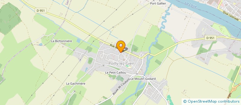 localisation de l'entreprise SCI ROGER à POILLY-LEZ-GIEN