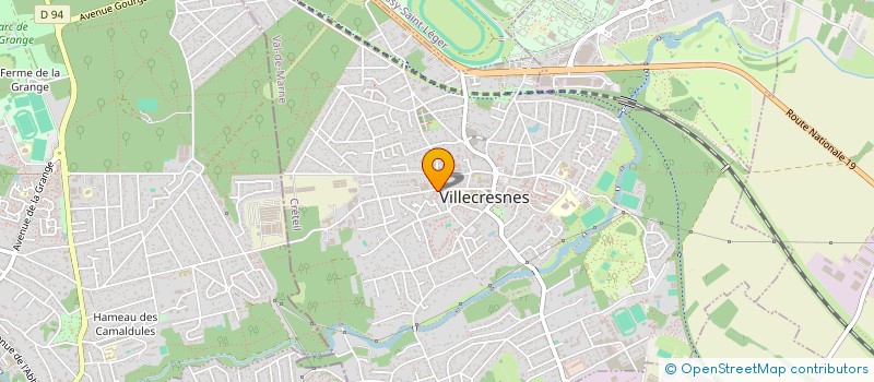 localisation de l'entreprise SCI ROGER  VILLECRESNES