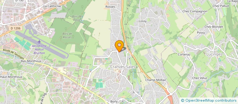 localisation de l'entreprise SCI ROGER  CRANVES-SALES