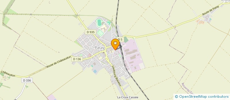 localisation de l'entreprise SCI ROGER-GUERSANT  PATAY