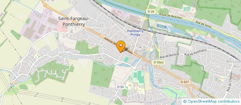 localisation de l'entreprise SCI ROGER SLC à SAINT-FARGEAU-PONTHIERRY