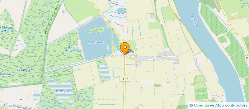 localisation de l'entreprise SCI ROGER SONJA à ARLES
