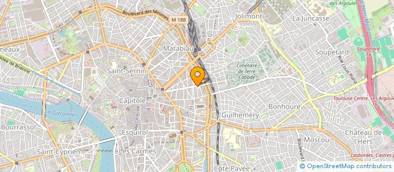 localisation de l'entreprise SCI ROGERIC à TOULOUSE