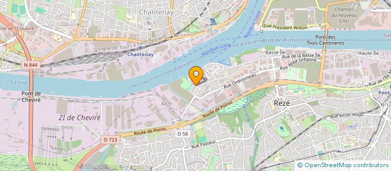 localisation de l'entreprise SCI ROGERMOULT  REZE