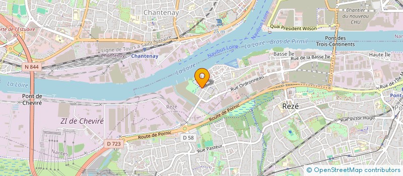 localisation de l'entreprise SCI ROGEROYA  REZE