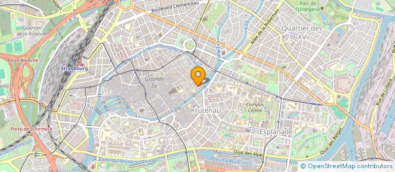 localisation de l'entreprise SCI ROGIMMO  STRASBOURG