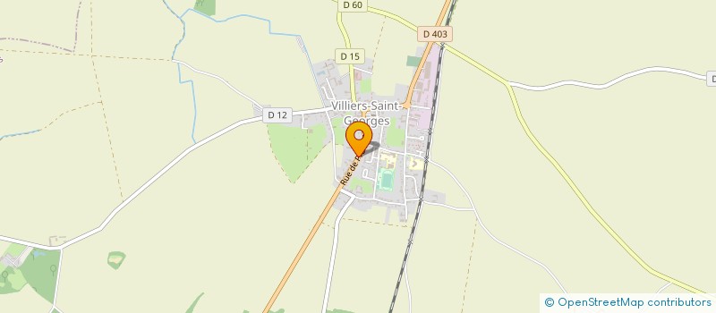 localisation de l'entreprise SCI ROGUE NAIGEON  VILLIERS-SAINT-GEORGES