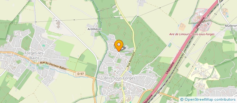 localisation de l'entreprise SCI ROHART à BRIIS-SOUS-FORGES