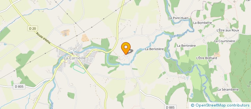 localisation de l'entreprise SCI ROHEE à FLERS