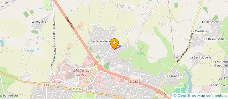 localisation de l'entreprise SCI ROI RENE  PORNIC