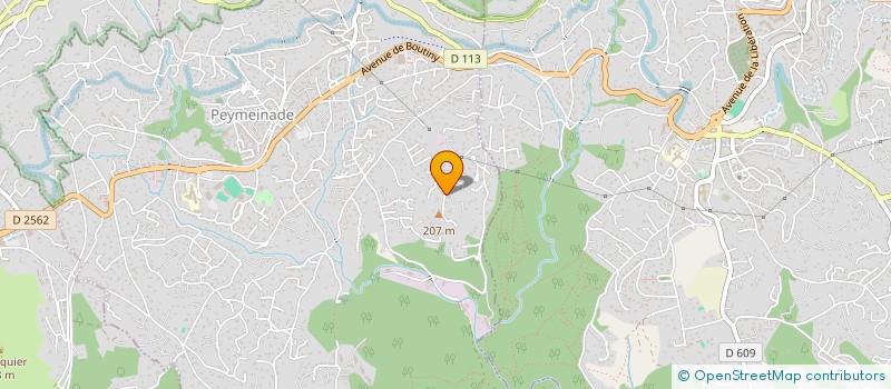 localisation de l'entreprise SCI ROISAN  PEYMEINADE