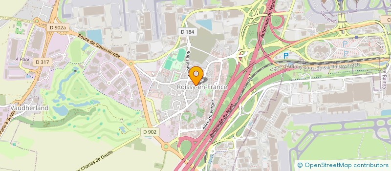 localisation de l'entreprise SCI ROISSY  ROISSY-EN-FRANCE