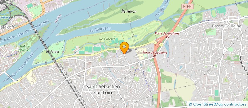 localisation de l'entreprise SCI ROJA à SAINT-SEBASTIEN-SUR-LOIRE