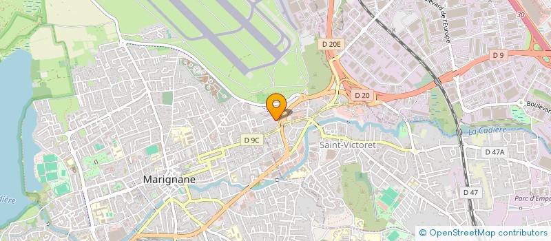 localisation de l'entreprise SCI ROJA  MARIGNANE