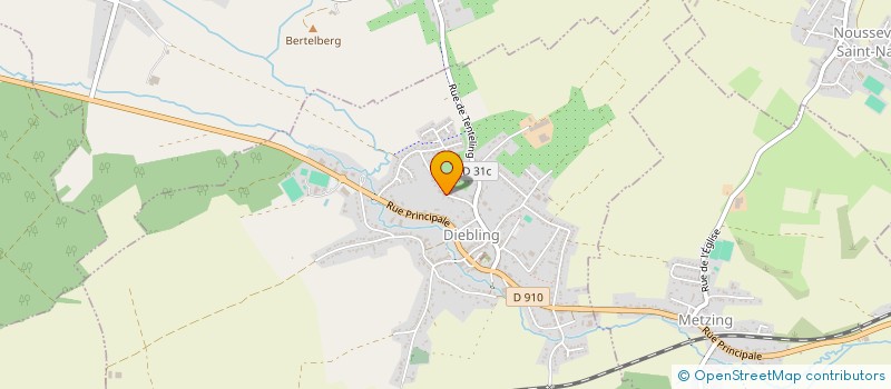 localisation de l'entreprise SCI ROJANAN  DIEBLING