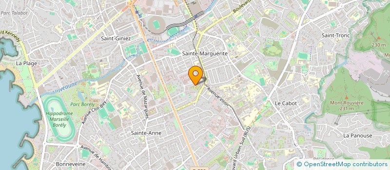 localisation de l'entreprise SCI ROJBI à MARSEILLE