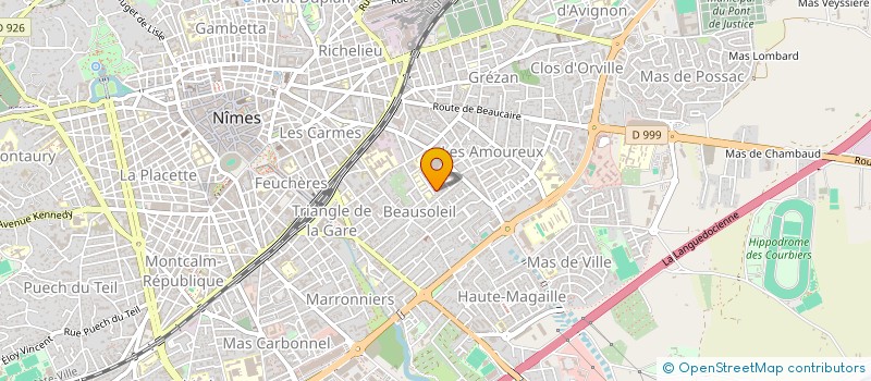 localisation de l'entreprise SCI ROJEAN  NIMES