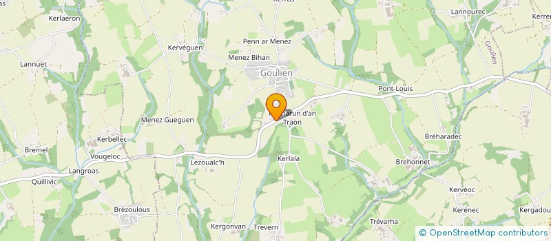 localisation de l'entreprise SCI ROJO  GOULIEN