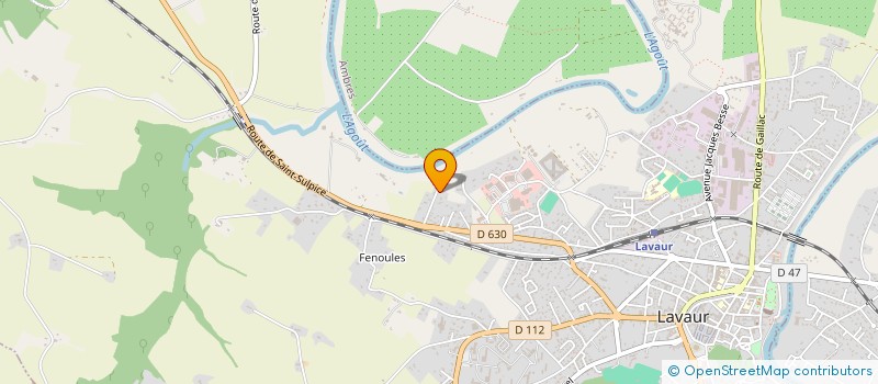 localisation de l'entreprise SCI ROJO  LAVAUR