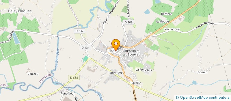 localisation de l'entreprise SCI ROL-AN  DURAS