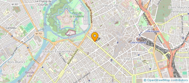 localisation de l'entreprise SCI ROLEC à LILLE