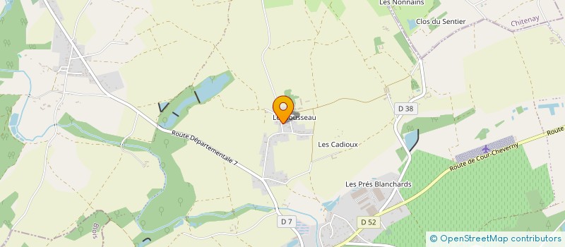 localisation de l'entreprise SCI ROLEG  LE CONTROIS-EN-SOLOGNE