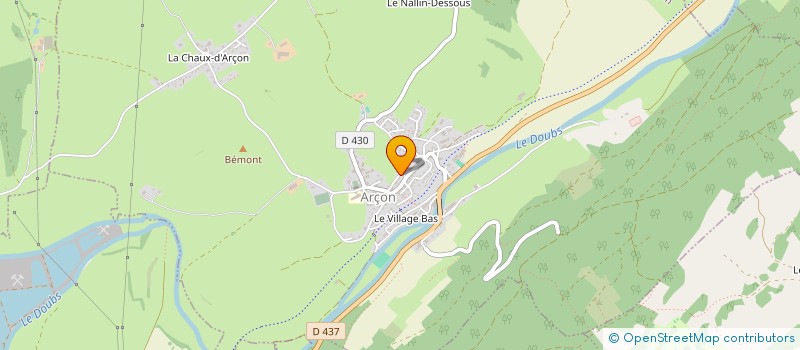 localisation de l'entreprise SCI ROLESTANE  MONTBENOIT