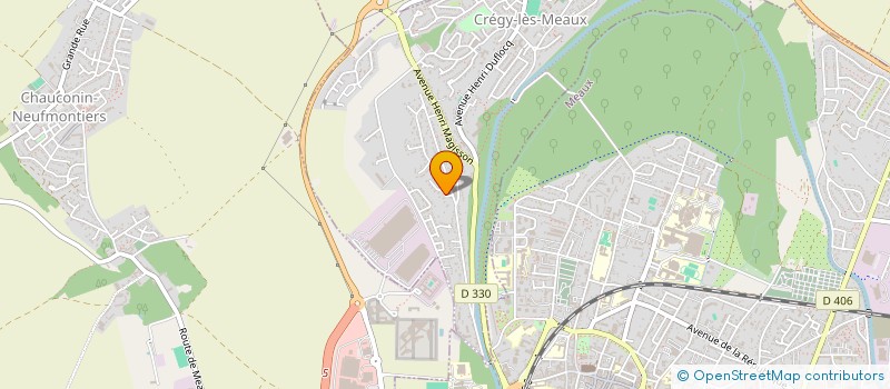 localisation de l'entreprise SCI ROLF  CREGY-LES-MEAUX