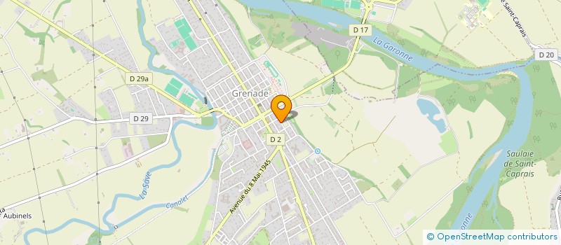 localisation de l'entreprise SCI ROLI  GRENADE