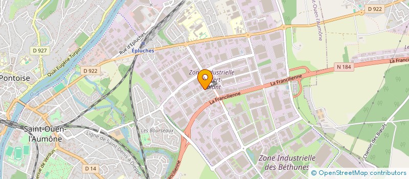 localisation de l'entreprise SCI ROLIA à SAINT-OUEN-L'AUMONE