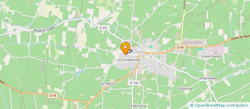 localisation de l'entreprise SCI ROLIJU  ROCHEGUDE