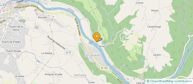 localisation de l'entreprise SCI ROLLAND  SAINT-GREGOIRE