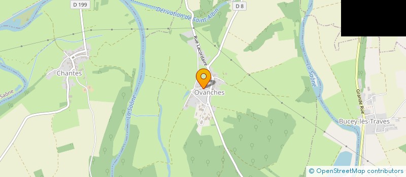 localisation de l'entreprise SCI ROLLAND  OVANCHES