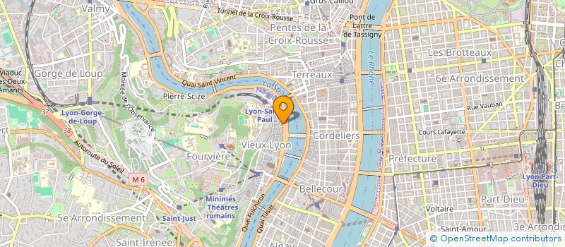 localisation de l'entreprise SCI ROLLAND  LYON