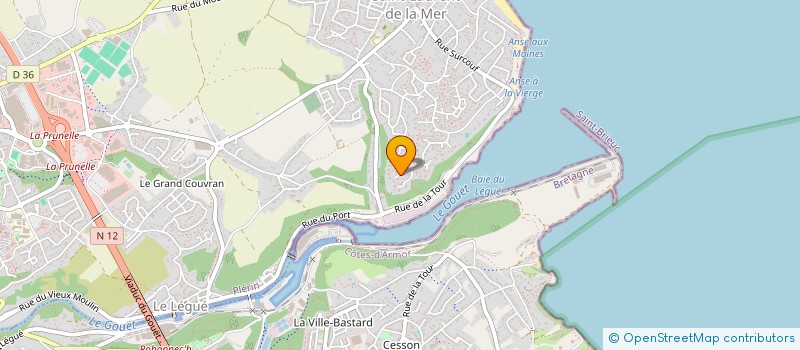 localisation de l'entreprise SCI ROLLAND  PLERIN