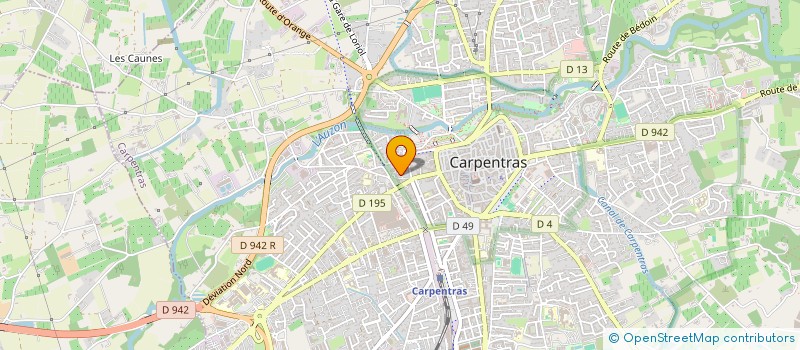 localisation de l'entreprise SCI ROLLAND GIRAUDEL  CARPENTRAS