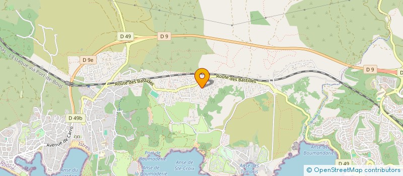 localisation de l'entreprise SCI ROLLAND JOCARO  MARTIGUES