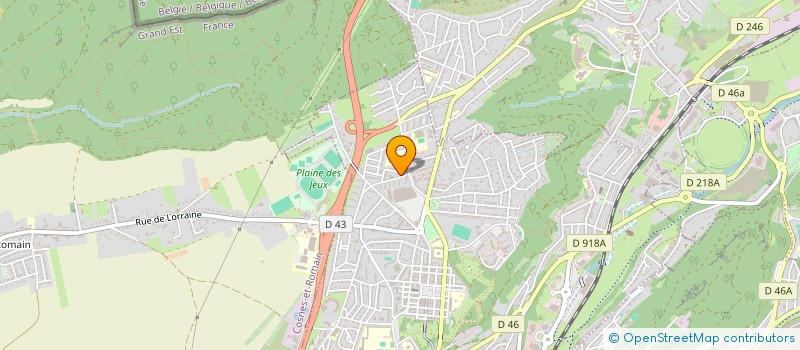 localisation de l'entreprise SCI ROLLAND TURNER  COSNES-ET-ROMAIN