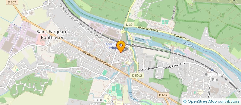 localisation de l'entreprise SCI ROLLAND VERET à SAINT-FARGEAU-PONTHIERRY