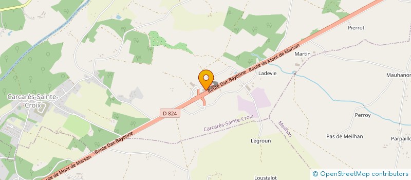 localisation de l'entreprise SCI ROLLIN  CARCARES-SAINTE-CROIX