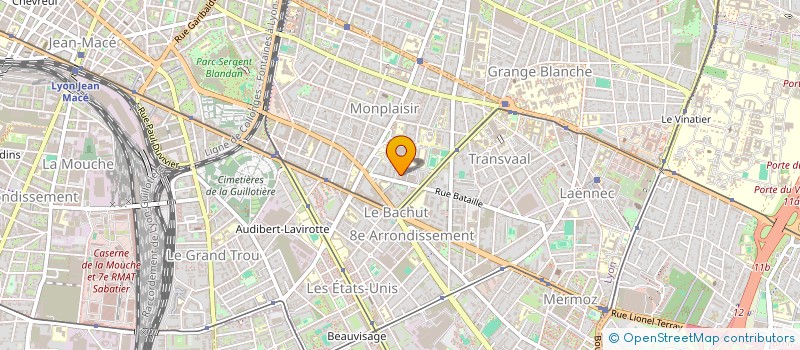 localisation de l'entreprise SCI ROLLIN& CORP  LYON