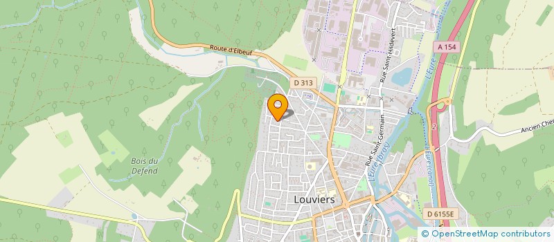 localisation de l'entreprise SCI ROLLIN-PICHON  LOUVIERS